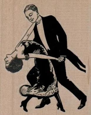 Lady Dancer Bending Back 2 1/2 x 3-0