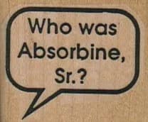 Who Was Absorbine Sr? 1 1/2 x 1 1/4-0