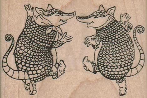 Armadillo Dance 3 1/4 x 2 1/4-0