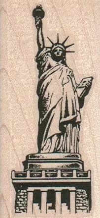 Statue Of Liberty 1 1/2 x 3-0