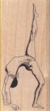 Gymnast Lady 1 1/2 x 3-0