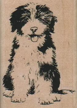 Old English SheepDog/Large 1 3/4 x 2 1/2-0