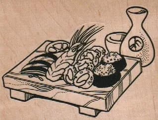 Sushi Board 3 1/2 x 2 1/2-0