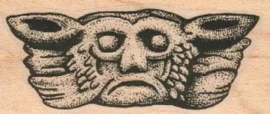 Gargoyle Face 1 1/4 x 2 1/2-0