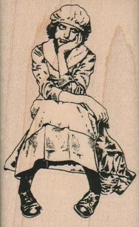 Disgusted Maid/Small 2 x 3 1/4-0