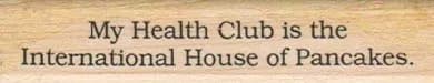 My Health Club Is 3/4 x 3 1/4-0