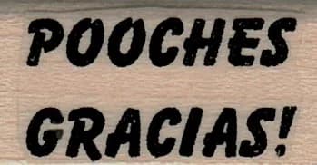 Pooches Gracias 3/4 x 1 1/4-0