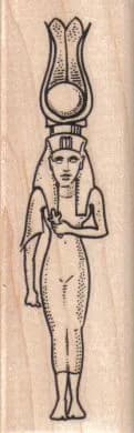 Egyptian Woman Closed Head 1 1/2 x 4 1/2-0