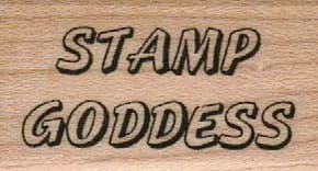 Stamp Goddess 1 x 1 1/2-0