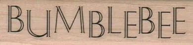 Bumblebee/Word 1 x 3 1/2-0
