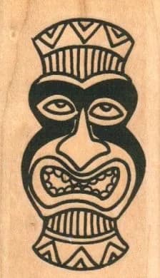 Tiki Mask 1 1/2 x 2 1/2-0
