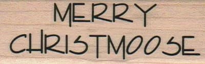 Merry Christmoose 1 x 2 3/4-0