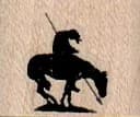 Tired Indian On Horse/Small 1 x 3/4-0