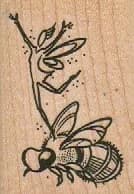 Fairy On Bee 1 1/2 x 2-0