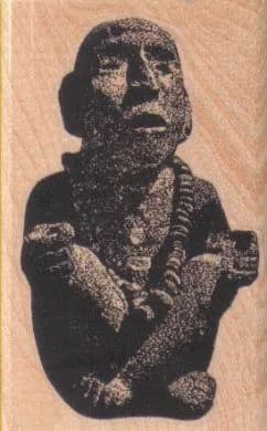 Sitting Statue 2 x 3-0