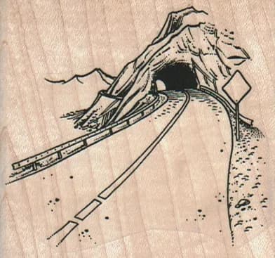 Road Through Tunnel 2 3/4 x 2 1/2-0