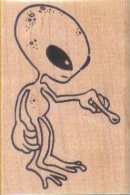 Alien Pointing 2 x 2 3/4-0