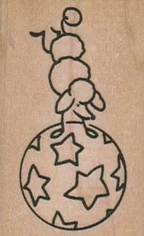 Poodle Balancing Ball 1 1/2 x 2 1/4-0