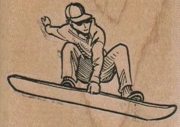 SnowBoarder 2 1/2 x 1 3/4-0