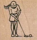 Golfing Woman 1 1/2 x 1 1/2-0