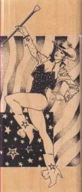 Majorette/Flag 2 1/4 x 5-0