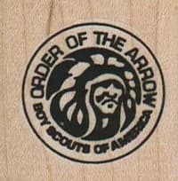 Order Of The Arrow 1 1/2 x 1 1/2-0