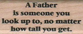 A Father Is Someone 1 x 2 1/4-0