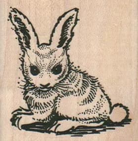 Sitting Bunny 2 x 2-0
