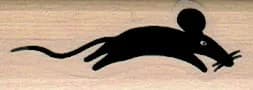 Mouse Silhouette 3/4 x 1 3/4-0