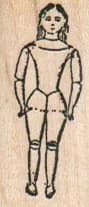 Doll Figure 3/4 x 1 1/2-0