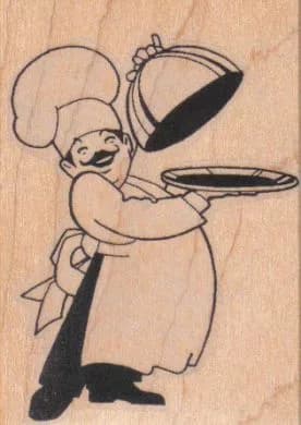Chef Presenting 2 1/4 x 3-0