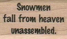 Snowmen Fall From Heaven 1 x 1 1/2-0