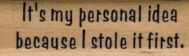 It's My Personal Idea Because 3/4 x 2 1/4-0