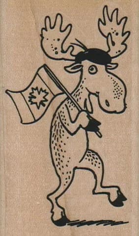 Canadian Moose 2 x 3 1/4-0