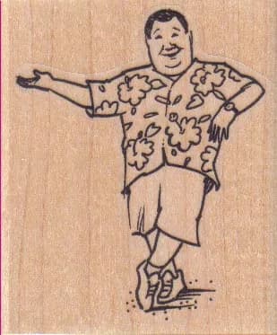 Hawaiian Shirt Stud 2 1/4 x 2 1/2-0