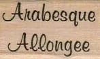 Arabesque Allongee 1 x 1 1/2-0