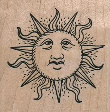 Tired Sun 2 1/2 x 2 1/2-0