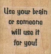 Use Your Brain 1 1/4 x 1 1/4-0