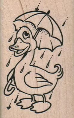 Umbrella Duck 1 3/4 x 2 3/4-0