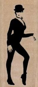 Jazz Dancer In Black 1 x 2-0