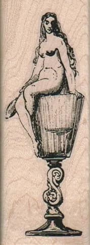 Nude On Goblet 1 1/4 x 3 1/4-0