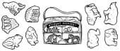 Animal Crackers Unmounted Set-0