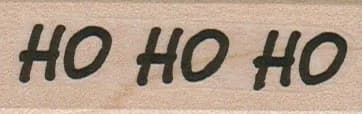 Ho Ho Ho (Medium) 1 x 2 1/2-0