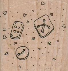Hearts Background 1 3/4 x 1 3/4-0