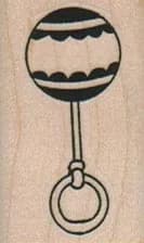 Baby Rattle 1 x 1 1/2-0