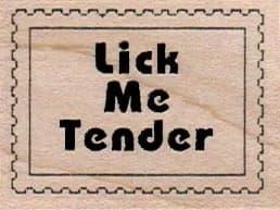 Lick Me Tender (Circle) 1 1/2 x 1 1/2-0