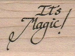 It's Magic Plain Flourish 1 1/2 x 1 3/4-0