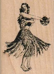 Hula Dancer 2 1/4 x 3-0