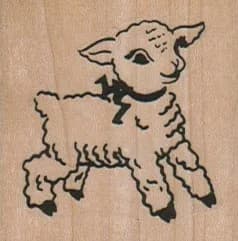 Little Lamb 1 3/4 x 1 3/4-0