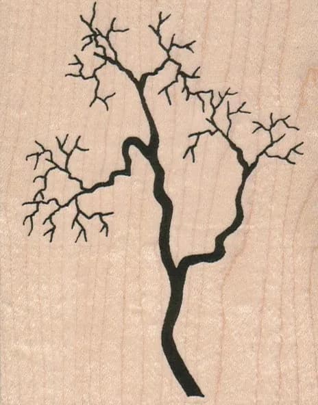Bare Branches 3 1/4 x 4-0